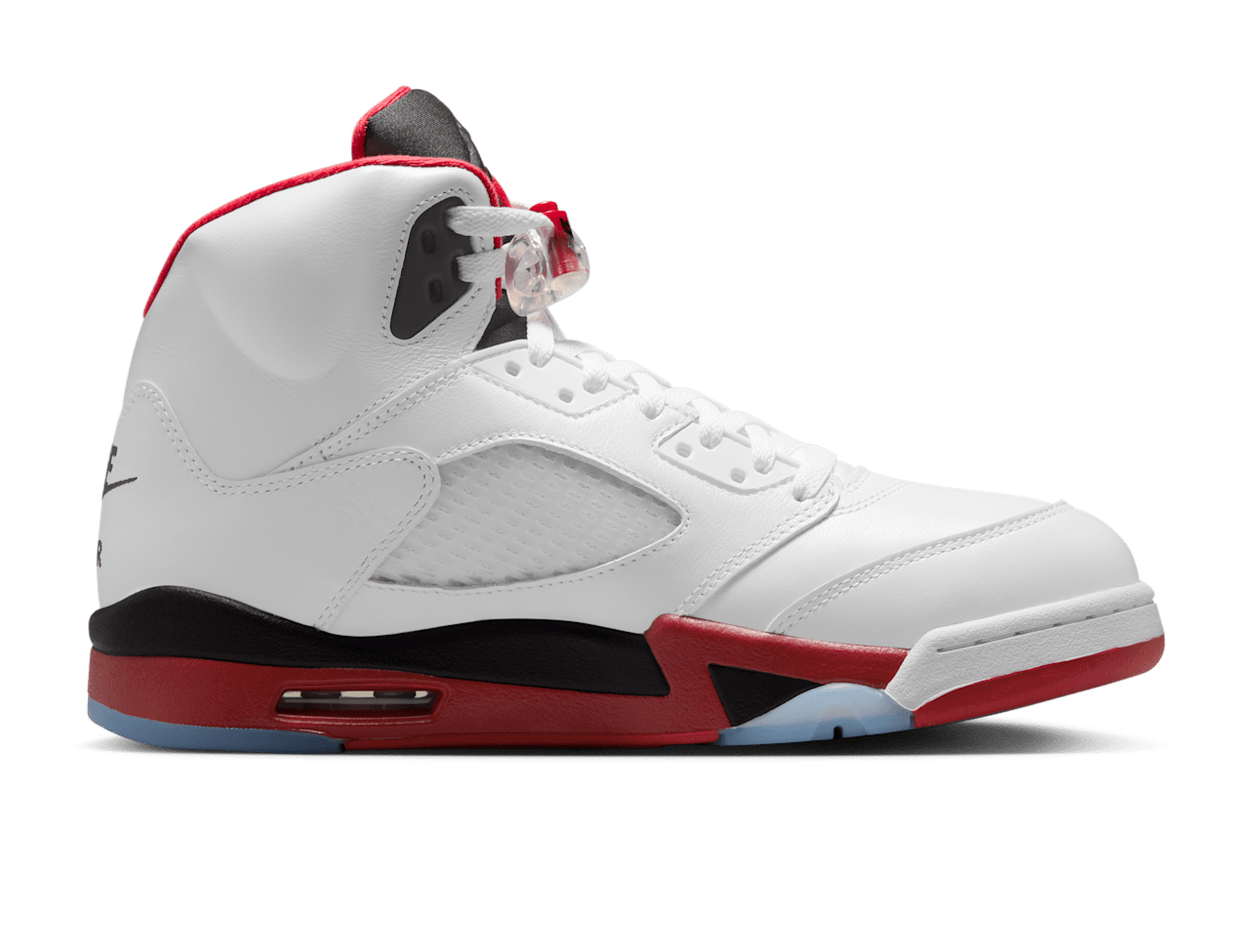 Men's Nike Air Jordan 5 Retro Fire Red Shoes