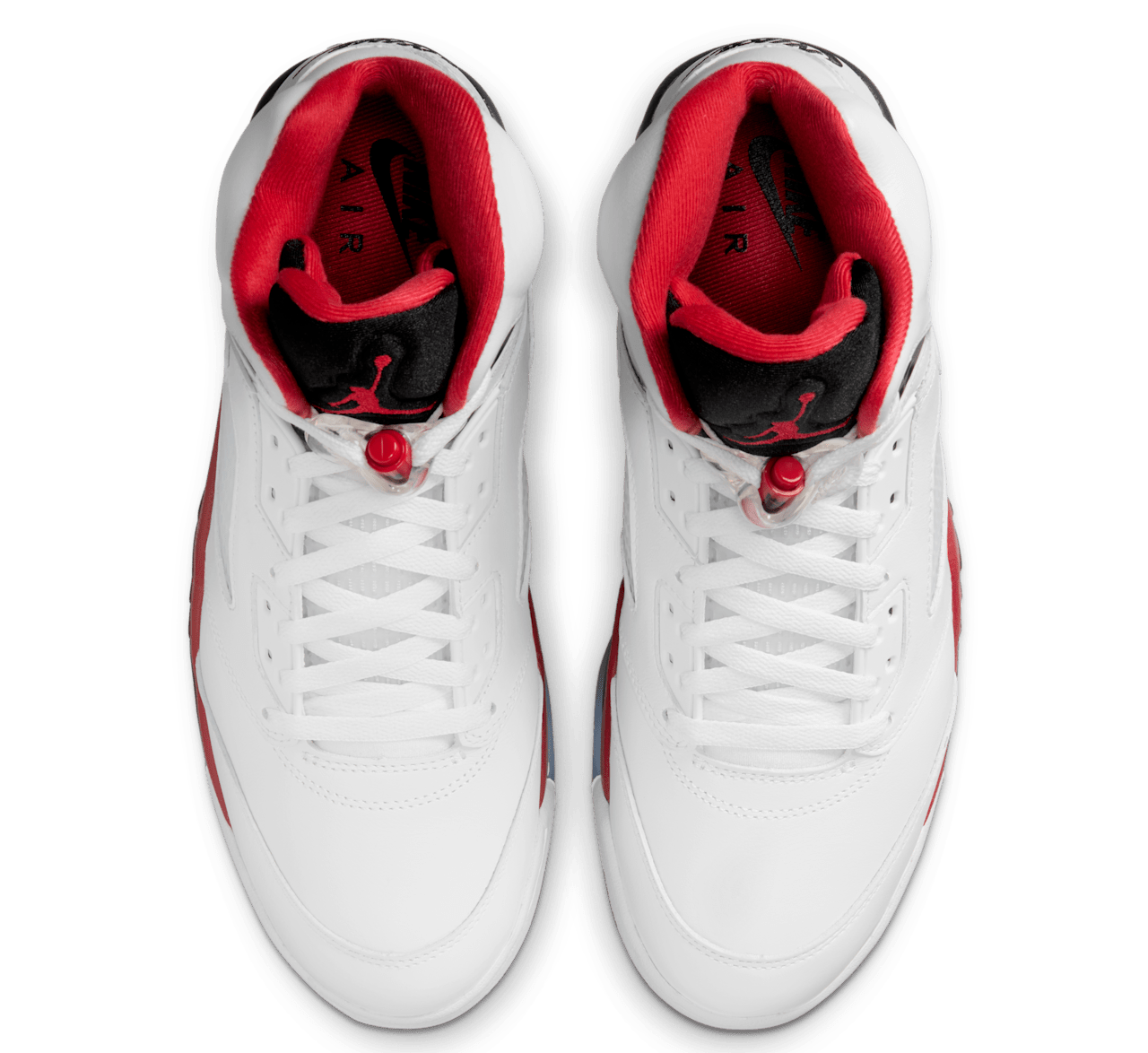 Men's Nike Air Jordan 5 Retro Fire Red Shoes