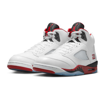 Men's Nike Air Jordan 5 Retro Fire Red Shoes
