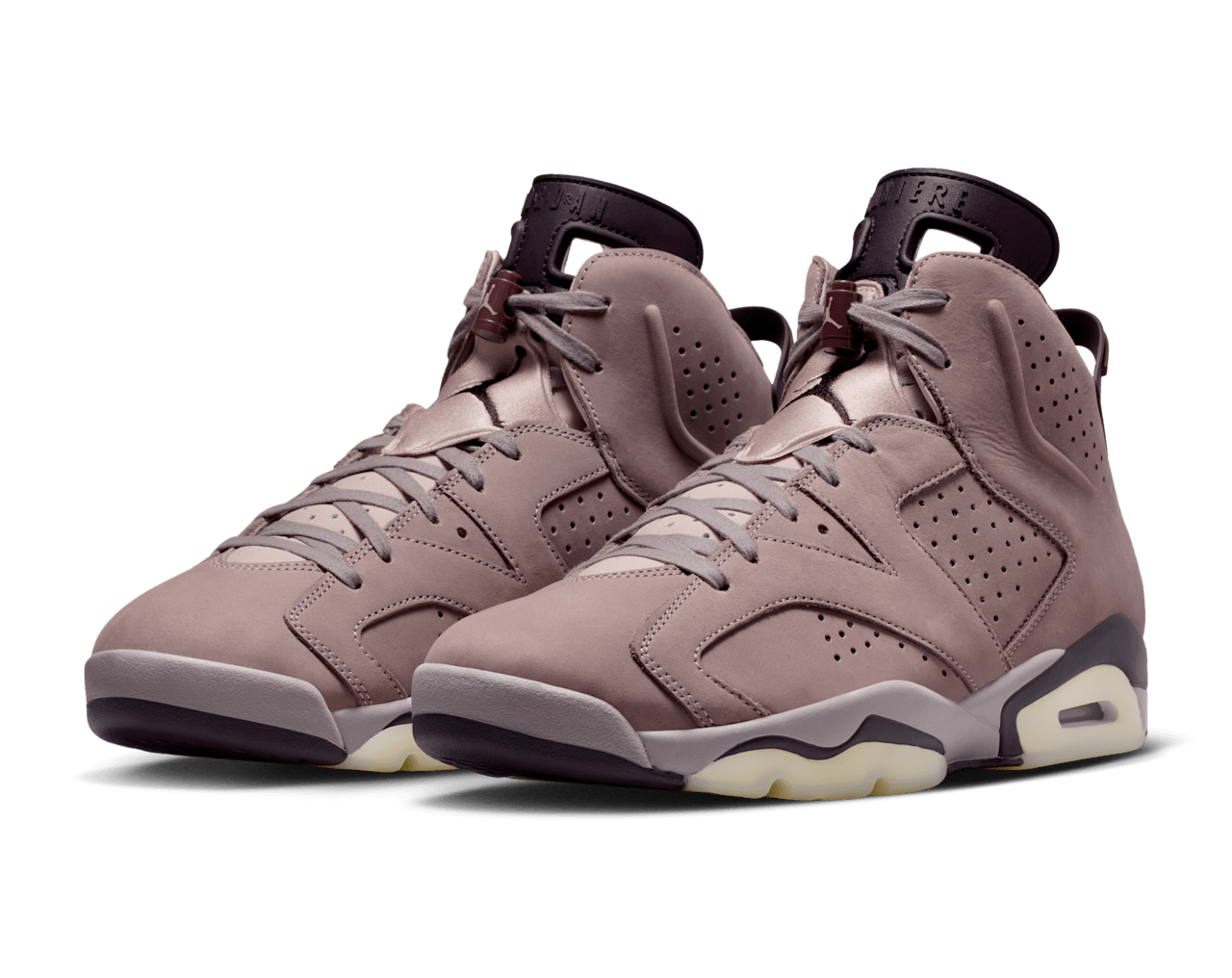 Men's A Ma ManiÃƒÂ©re x Air Jordan 6 SP Ã¢â‚¬Å“Smokey MauveÃ¢â‚¬Â Shoes