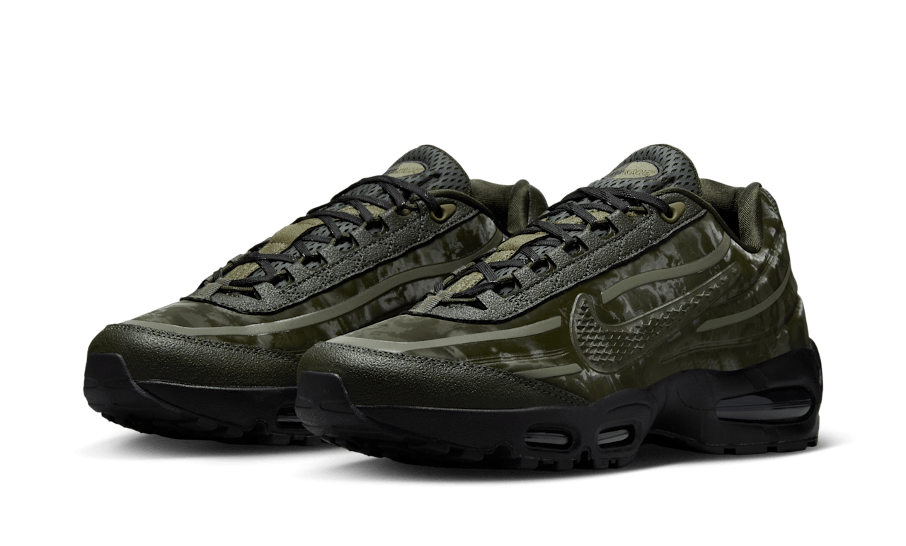 Men's Nike Air Max 95 Olive Black Shoes