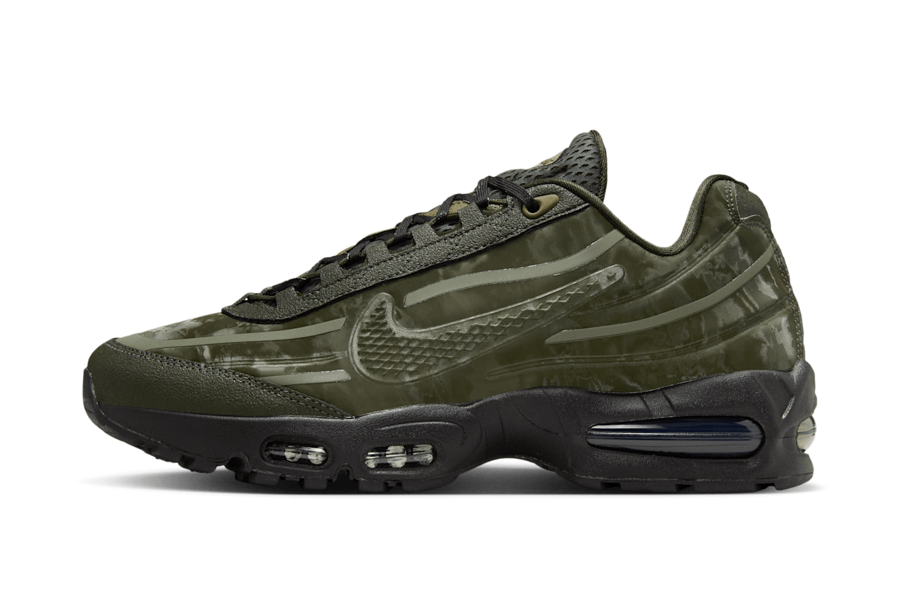 Men's Nike Air Max 95 Olive Black Shoes