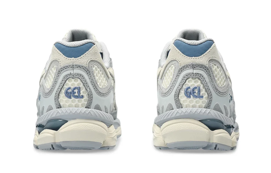 Men's  asics GEL-NYC Ivory Mid Grey Shoes