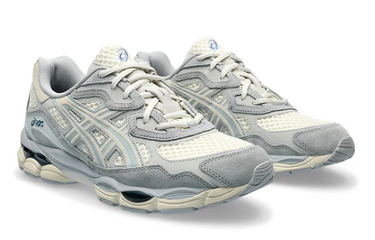 Men's  asics GEL-NYC Ivory Mid Grey Shoes