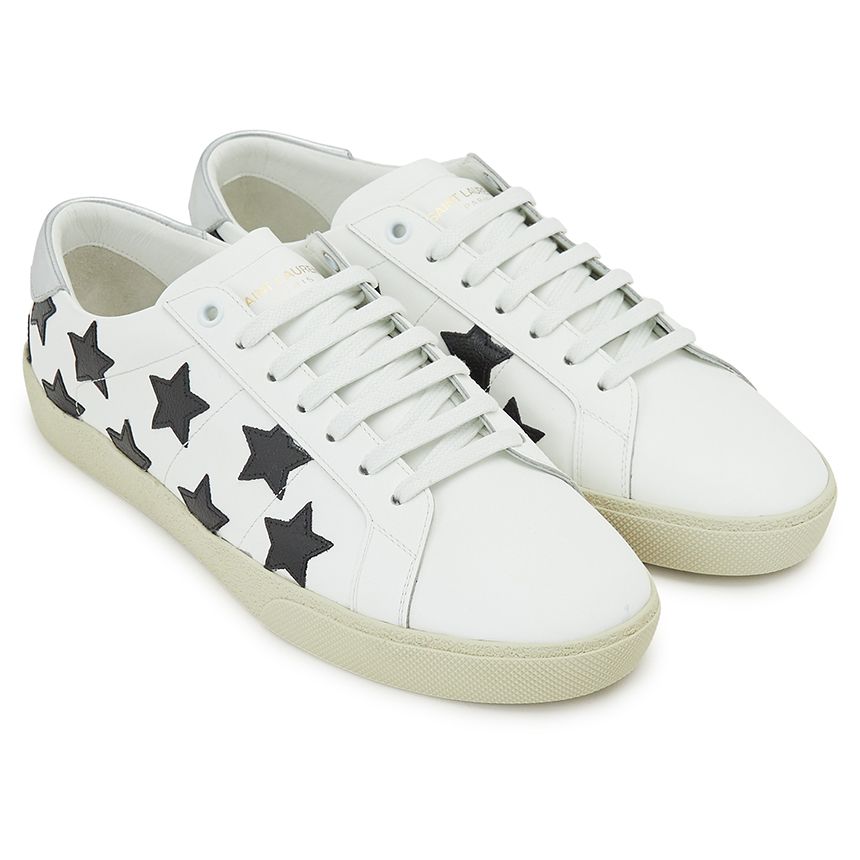 Men's Saint Laurent Court Classic SL06 White Sneakers