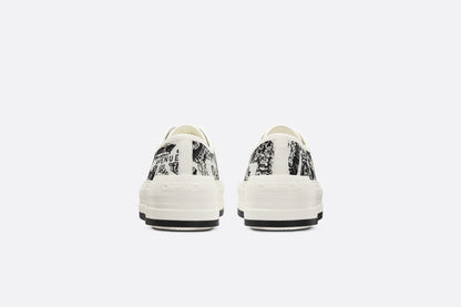 Men's Dior Walk’n’Dior Platform White Black Sneakers