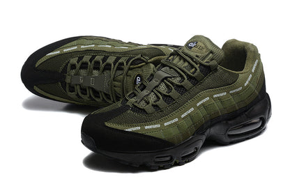 Men's Undefeated x Nike Air Max 95 'Medium Olive' Shoes