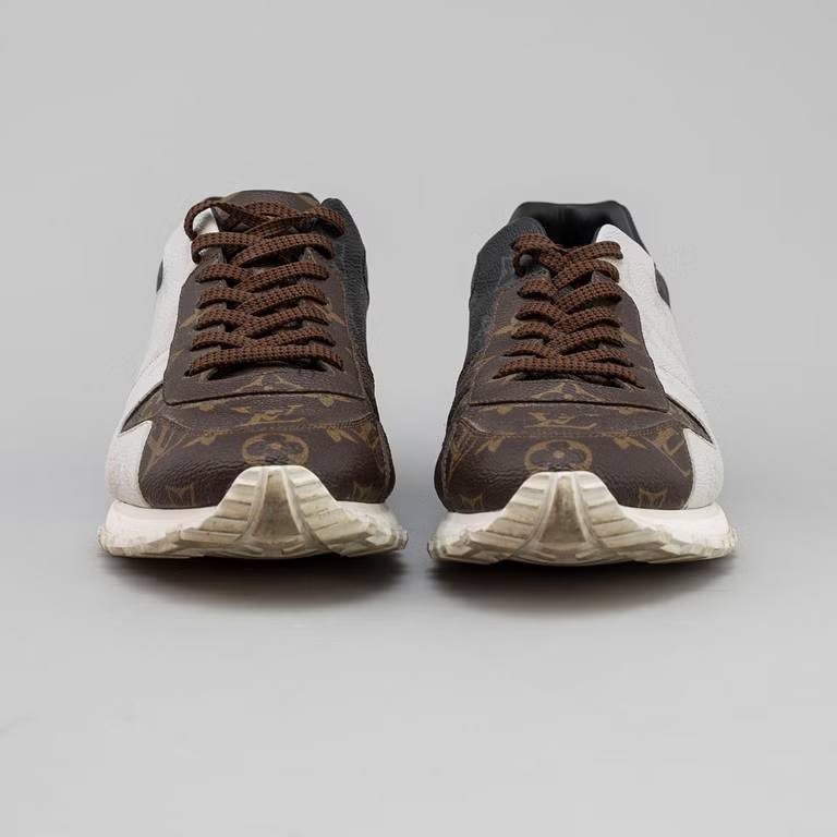 Men's Louis Vuitton Run Away Tri-Color Sneakers