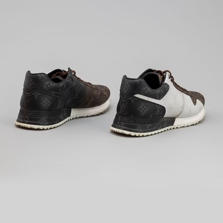 Men's Louis Vuitton Run Away Tri-Color Sneakers