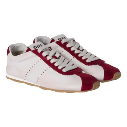 Men's Miu Miu Low Top White Sneaker