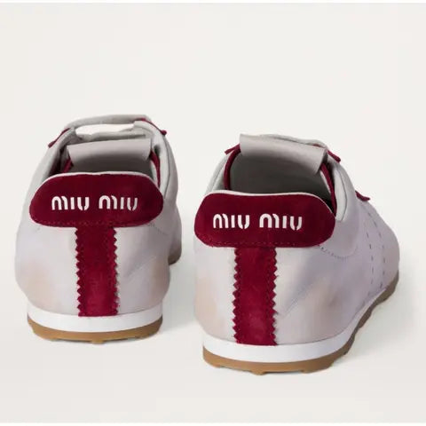 Men's Miu Miu Low Top White Sneaker