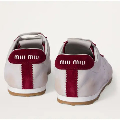 Men's Miu Miu Low Top White Sneaker