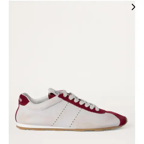 Men's Miu Miu Low Top White Sneaker