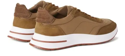 Men's Loro Piana Weekend Walk Smoky Tree Sneakers