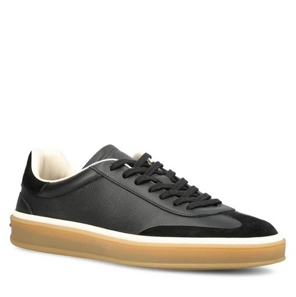 Men's Loro Piana Tennis Walk Black Sneakers