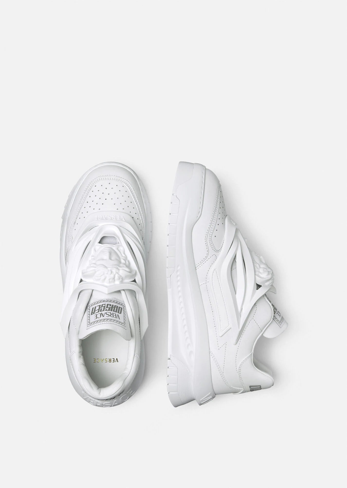 Men's Versace Odissea Trainers White Sneakers