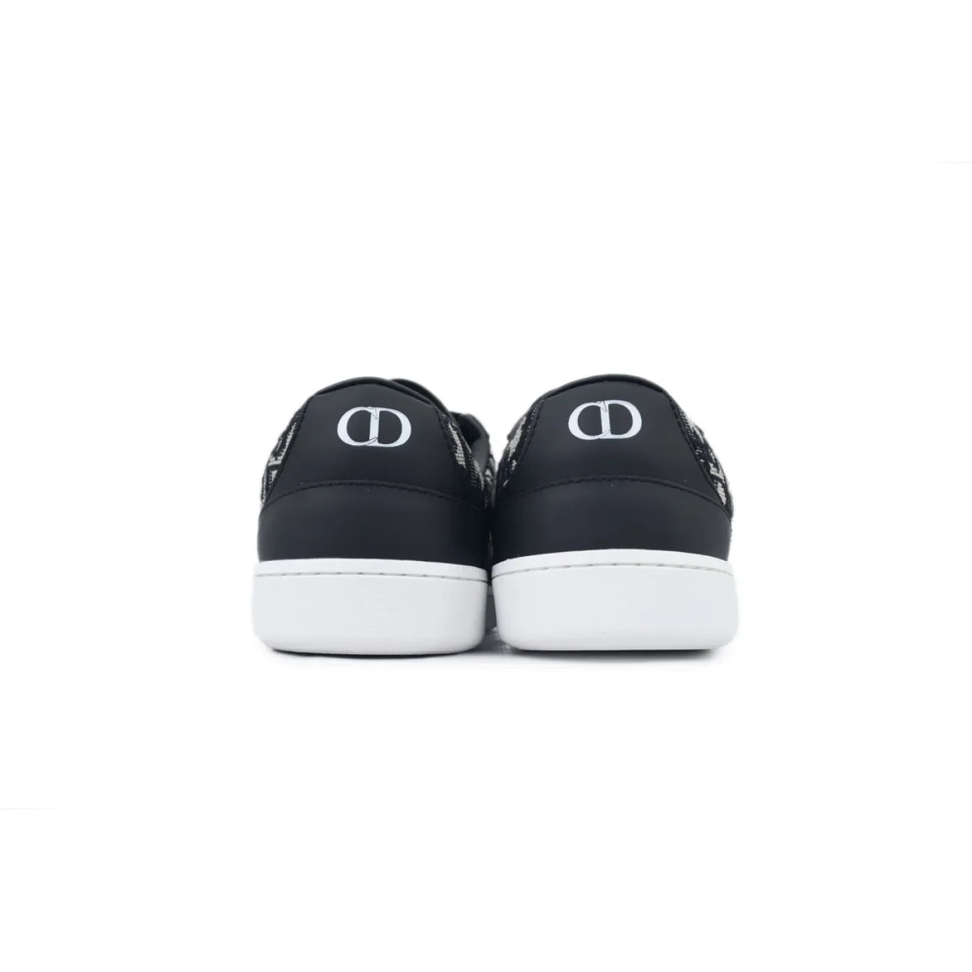 Men's Dior B01 Matchpoint White And Black Print Sneakers