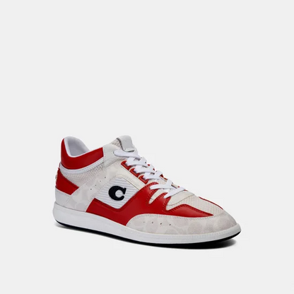 Men's Coach Citysole Mid Top white Red Sneakers