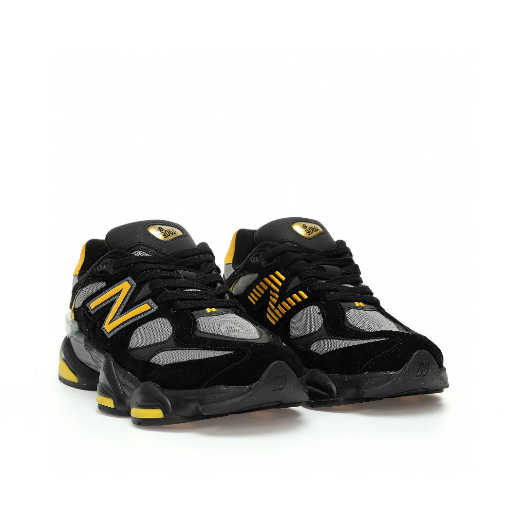 Men's New Balance 9060 'Black-Yellow' Shoes