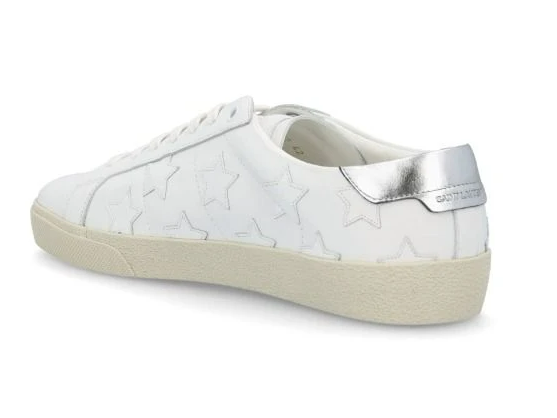 Men's Saint Laurent Court Classic SL06 White Sneakers