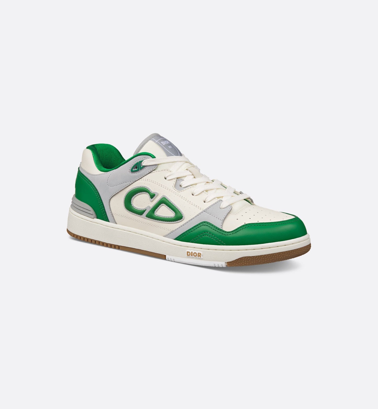 Men's Dior B57 Low-Top Green Sneakers