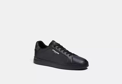 Men's Clip Low Top Black Sneakers