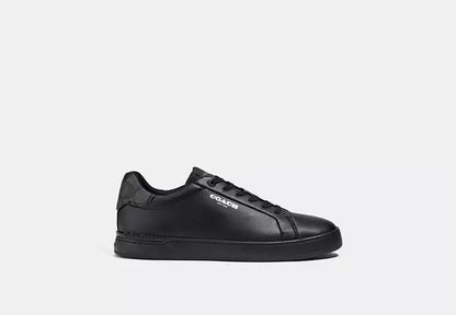 Men's Clip Low Top Black Sneakers