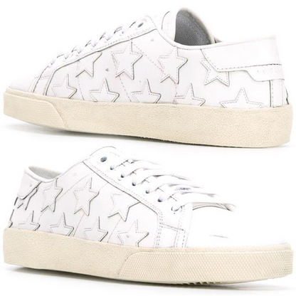Men's Saint Laurent Court Classic SL06 All White Sneakers