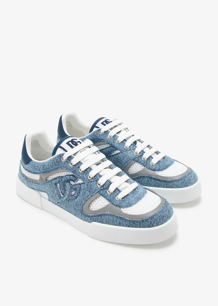Men’s Dolce & Gabbana Portofino Light Denim Sneakers