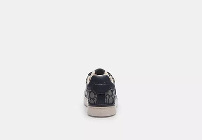 Men's Coach Clip Low-Top Skateboard Blue Sneakers
