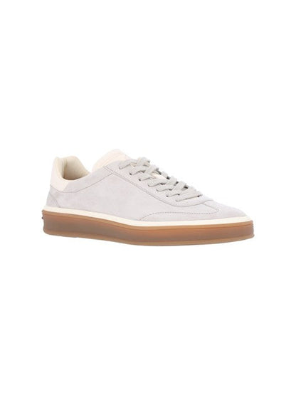 Men's Loro Piana Tennis Walk Gray Sneakers