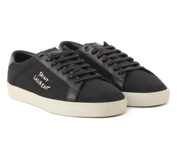 Men's Saint Laurent Court Classic SL06 Black Sneakers