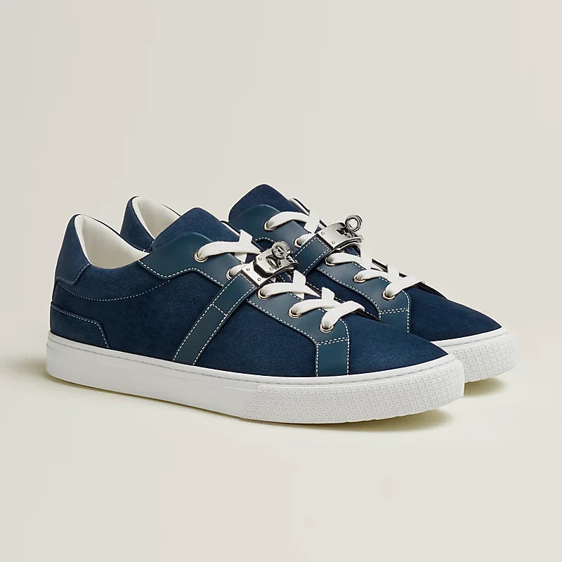 Men's Hermes Day Blue Sneakers