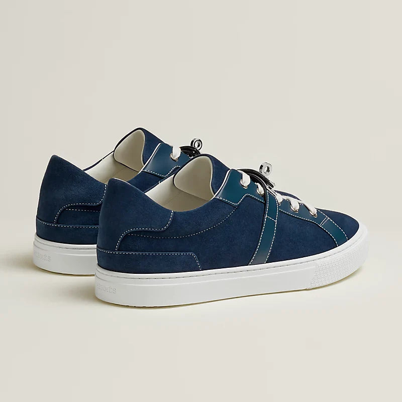 Men's Hermes Day Blue Sneakers