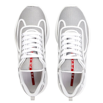 Men's Prada America's Cup Gray Sneakers