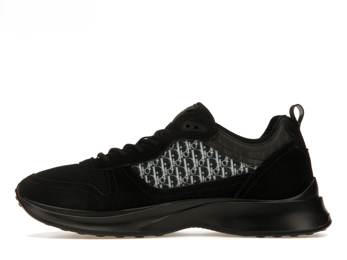Men's Dior B25 Runner Black Green Sneakers