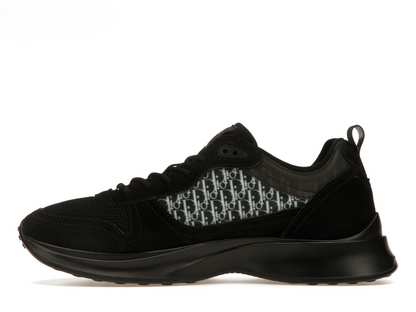 Men's Dior B25 Runner Black Green Sneakers