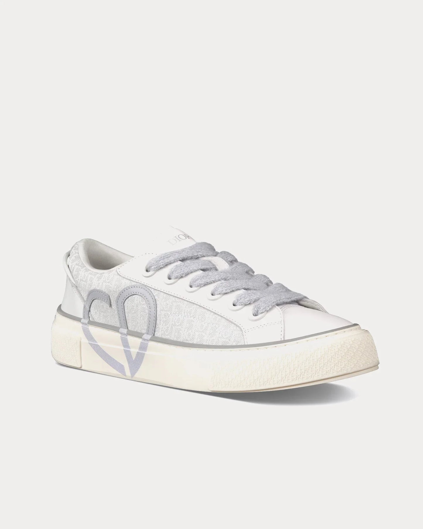 Men's Dior B33 Runner Gray Smooth  Sneakers