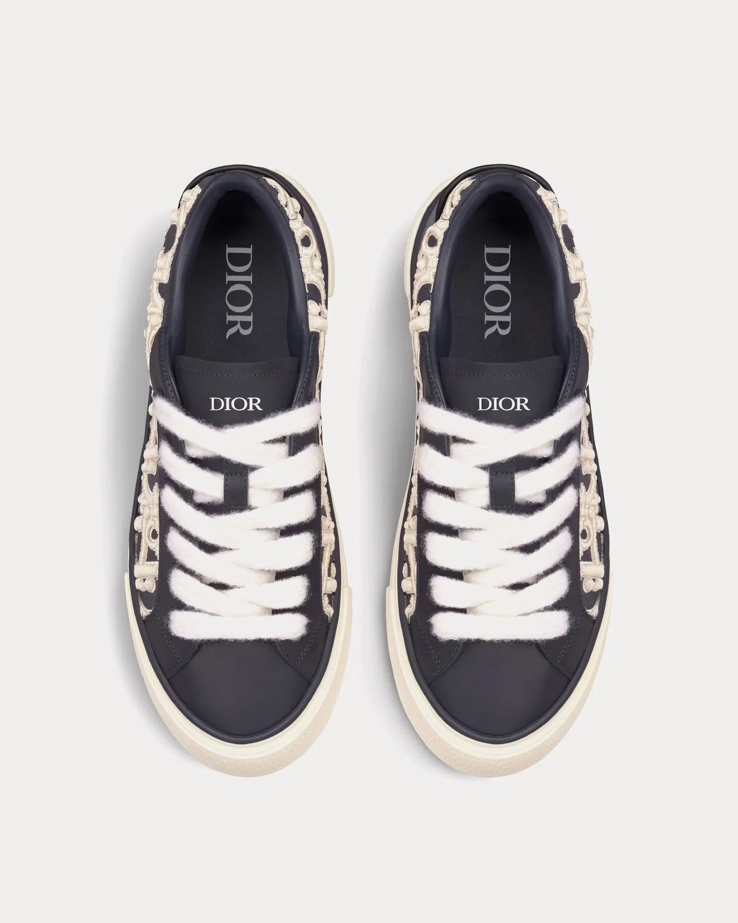 Men's Dior B33 Runner Navy Blue Sneakers