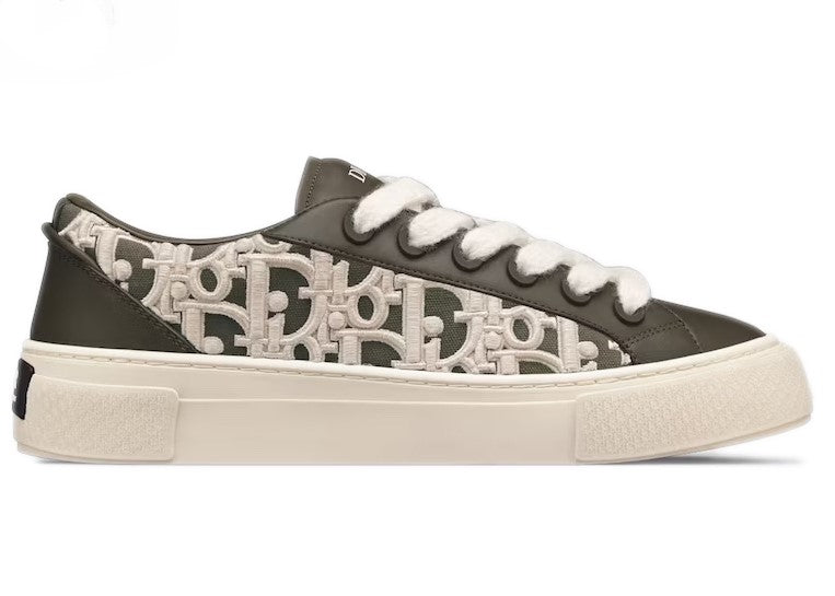 Men's Dior B33 Runner Khaki Sneakers