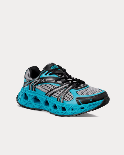 Men's Dior GreyBlack Mesh and Rubber B35 NXXT Grey Black Sneakers