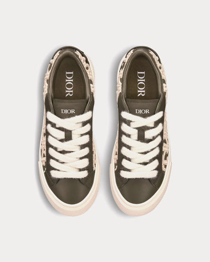 Men's Dior B33 Runner Khaki Sneakers