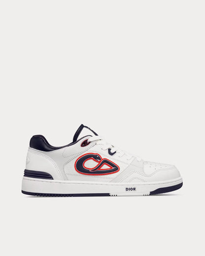 Men's Dior B57 Low-Top White Navy Sneakers