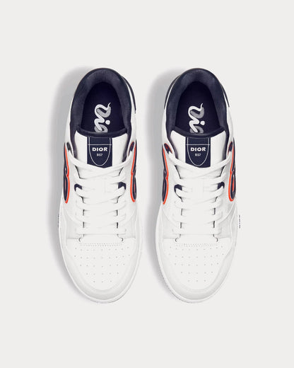 Men's Dior B57 Low-Top White Navy Sneakers