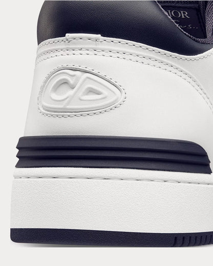 Men's Dior B57 Low-Top White Navy Sneakers