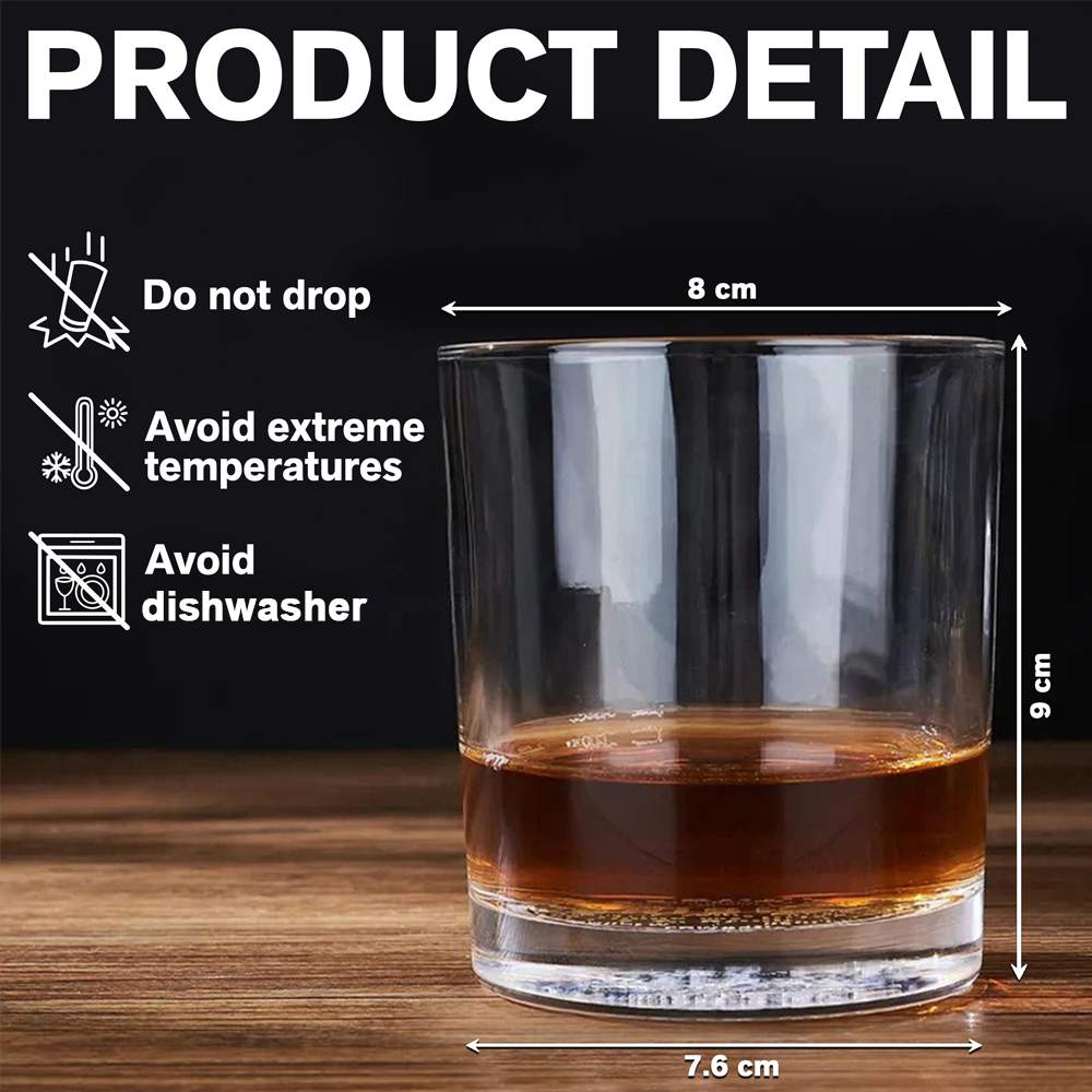 Custom Name Not My Problem Anymore Rock Glass – Happy Retirement Gift