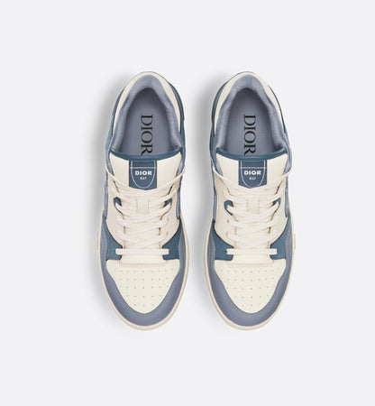 Men's Dior B57 Low-Top Blue Sneakers