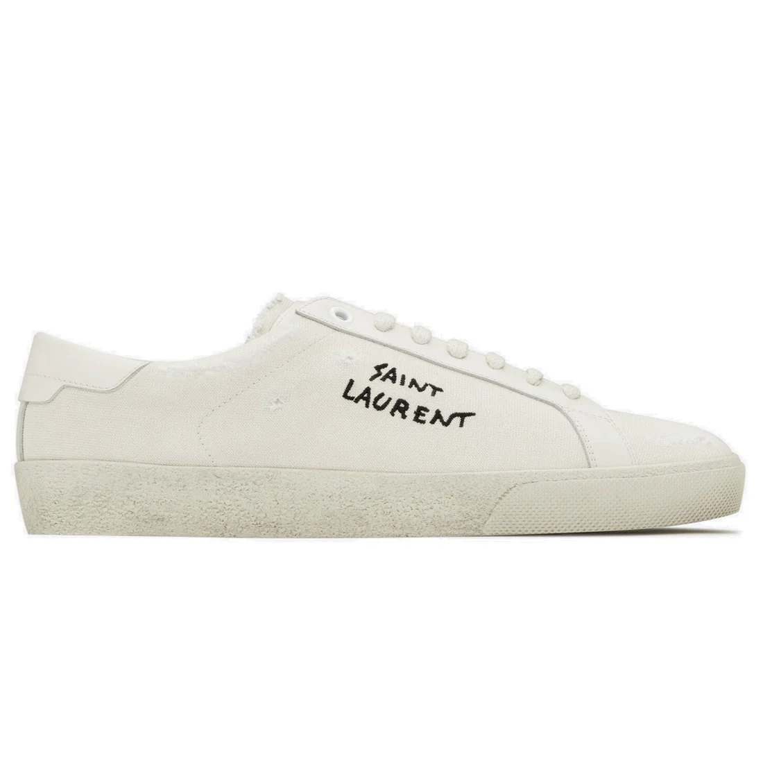 Men's Saint Laurent Court Classic SL06 White Sneakers