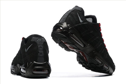 Men's Nike Air Max 95 Black Team Crimson Shoes