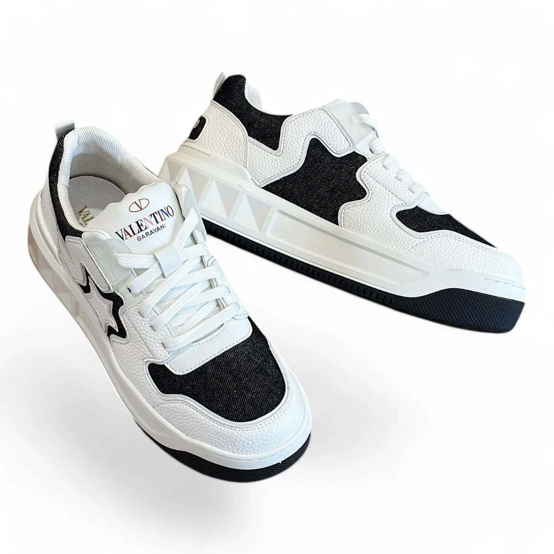 Men's Valentino Garavani VL7N Black And White Sneakers